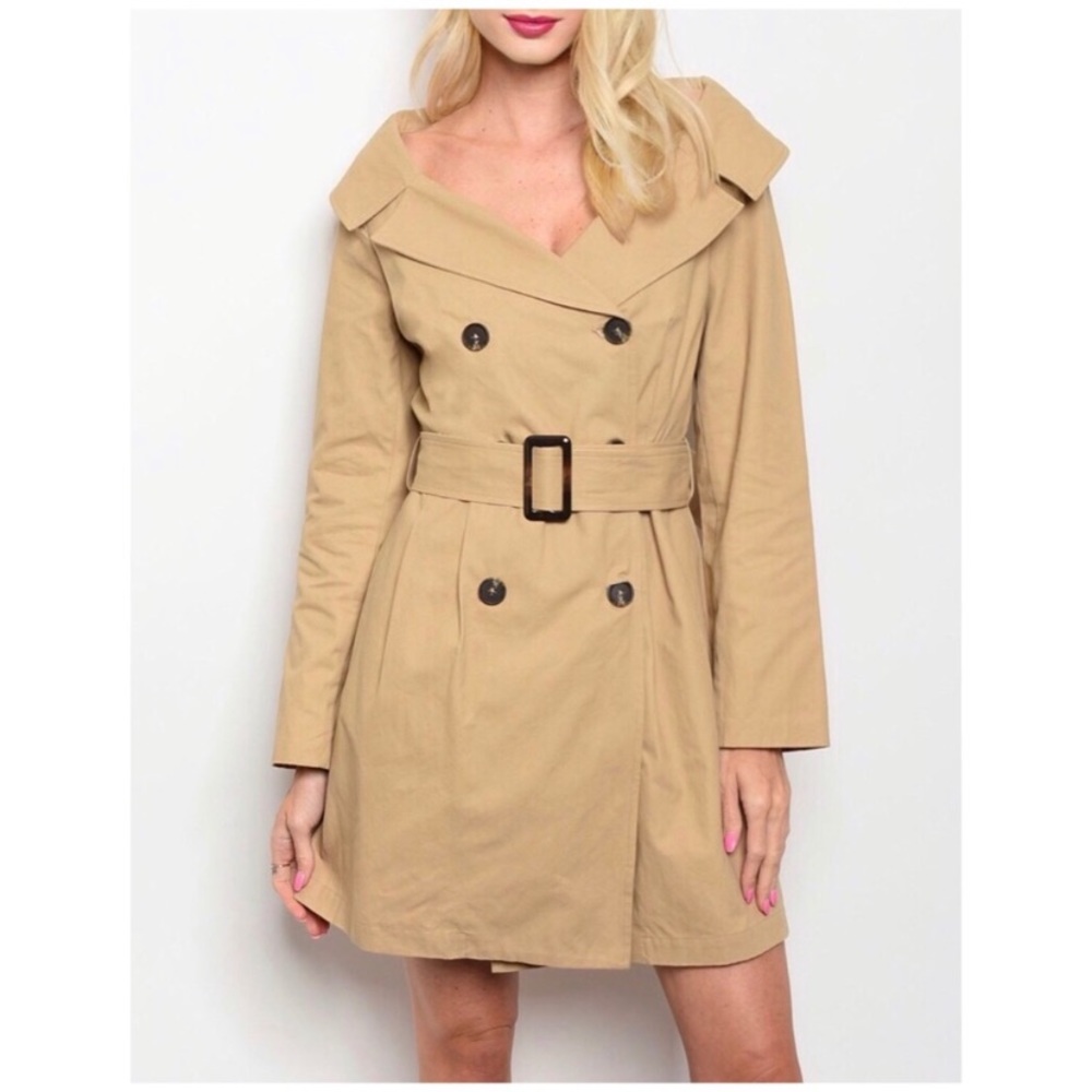 NWT 143rd Style Haus trench coat